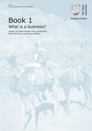 Book 1 What is a business?