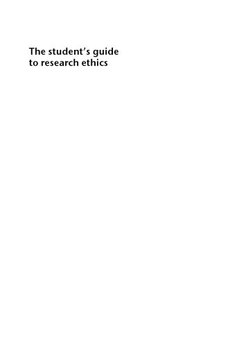 The Student’s Guide to Research Ethics, 2nd Edition (Open Up Study Skills)