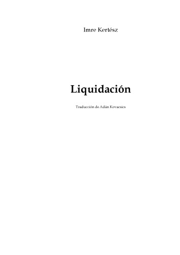 Liquidación
