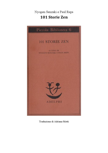 Centouno storie zen