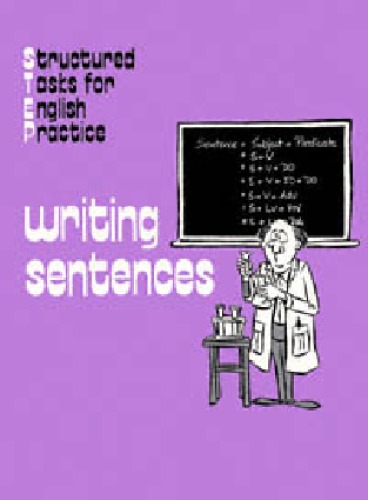 Structured Task for English Practice: Writing Sentences (Structured Tasks for English Practice)