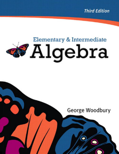 Elementary & Intermediate Algebra, 3rd Edition
