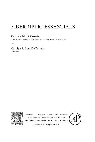 Fiber Optic Essentials