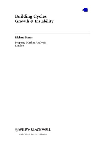 Building Cycles: Growth and Instability