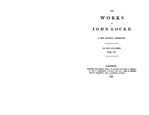 The works of John Locke 9