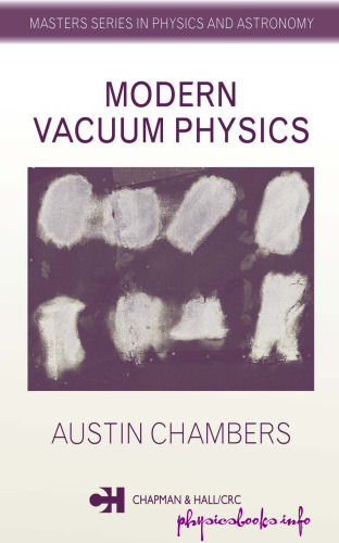 Modern Vacuum Physics