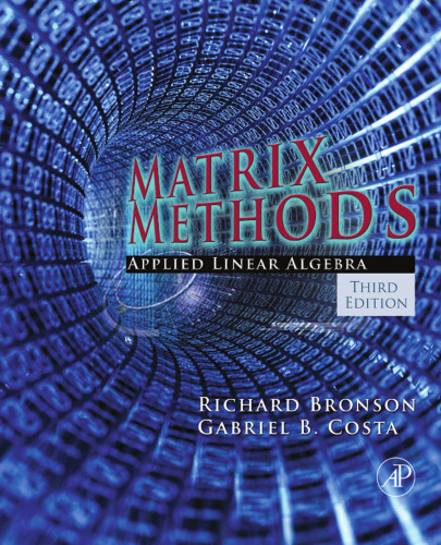 Matrix Methods: Applied Linear Algebra (Third Edition)