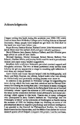 The Science of The Mind