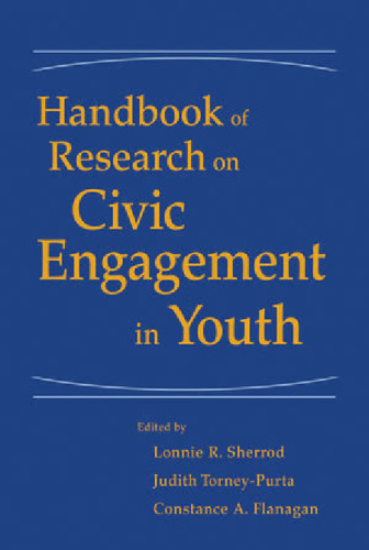 Handbook of Research on Civic Engagement in Youth