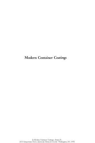 Modern Container Coatings