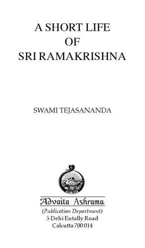 A Short Life of Sri Ramakrishna