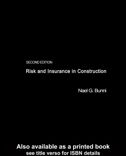 Risk and Insurance in Construction, 2nd Edition