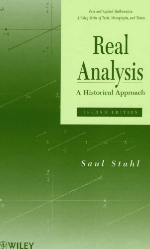 Real Analysis: A Historical Approach
