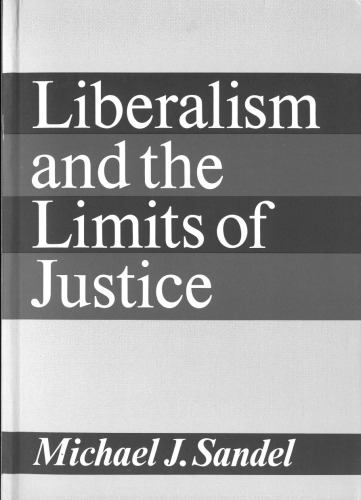 Liberalism and the limits of justice