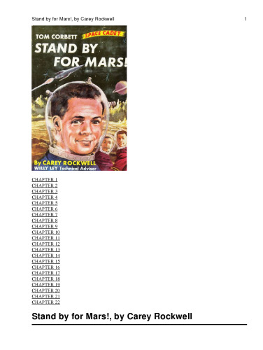 Stand by for Mars! (Tom Corbett, Space Cadet, Book 1)