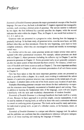 Essentials of Swedish Grammar: A Practical Guide to the Mastery of Swedish