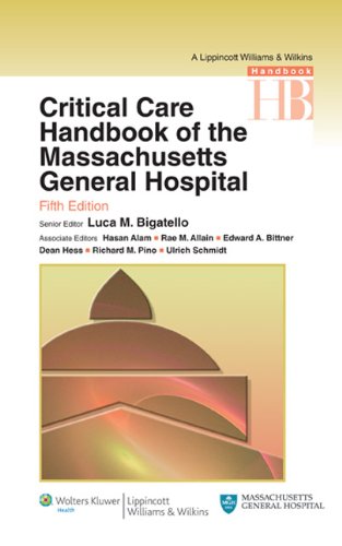 Critical Care Handbook of the Massachusetts General Hospital, 5th Edition