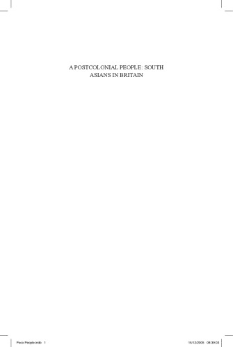 A Postcolonial People: South Asians in Britain