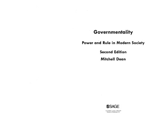 Governmentality: Power and Rule in Modern Society, Second edition