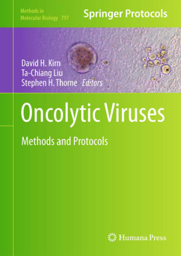 Oncolytic Viruses (Methods in Molecular Biology, v797)