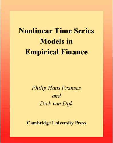 Nonlinear Time Series Models in Empirical Finance