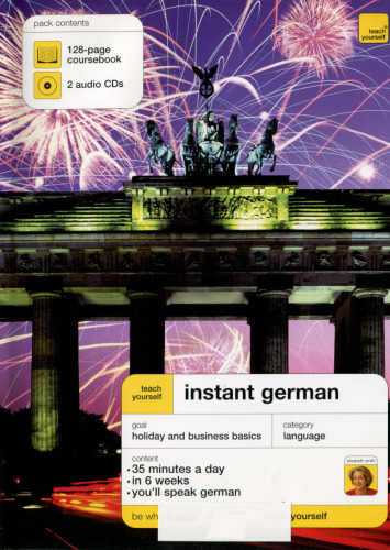 Teach Yourself Instant German (2nd edition) (with Audio)
