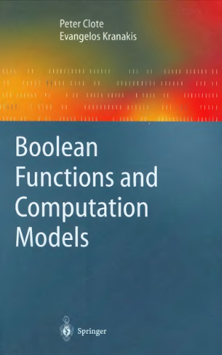 Boolean Functions and Computation Models