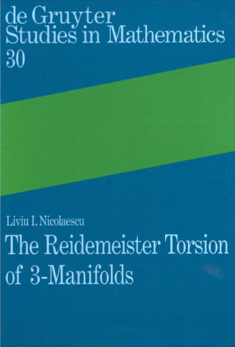 The Reidemeister torsion of 3-manifolds