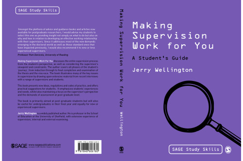 Making Supervision Work for You: A Student's Guide