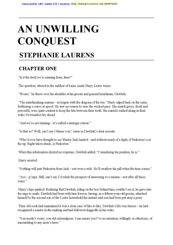 An Unwilling Conquest (Mira Historical Romance)