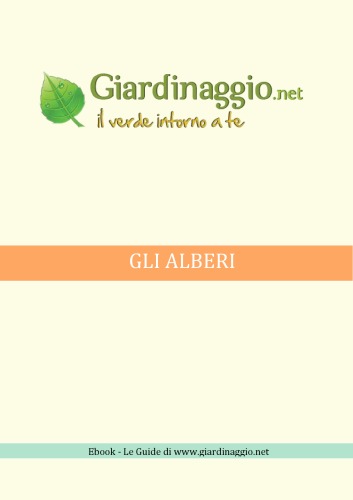 Gli alberi