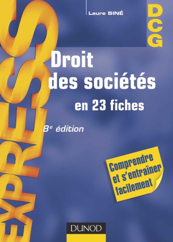 Droit des sociétés en 23 fiches