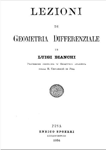 Lezione di geometria differenziale
