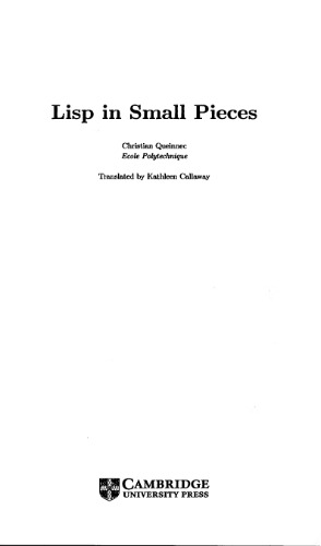 LISP in small pieces