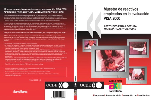 Muestra de reactivos empleados en la evaluación PISA 2000: Aptitudes para lectura, matemáticas y ciencias