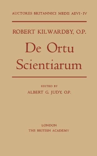 De ortu sceintiarum