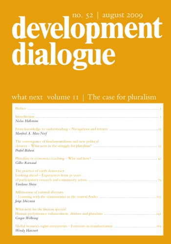 Development Dialogue No 52 What Next vol 2 - The Case for Pluralism