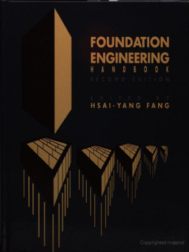 Foundation engineering handbook