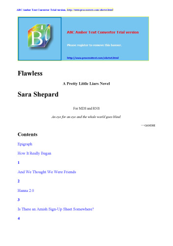 Pretty Little Liars #2: Flawless