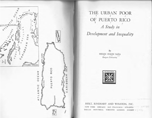 The urban poor of Puerto Rico: a study in development and inequality