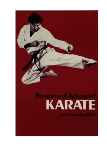 Elements of advanced karate
