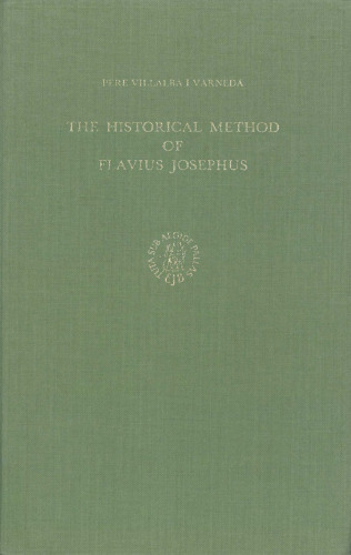 The Historical Method of Flavius Josephus