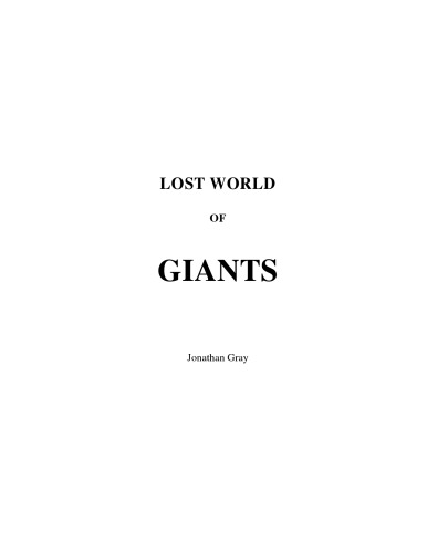 Lost World of Giants