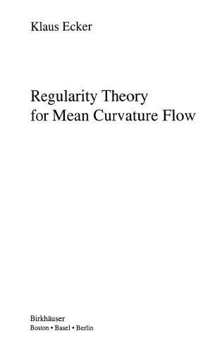 Regularity theory for mean curvature flow