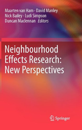 Neighbourhood Effects Research: New Perspectives