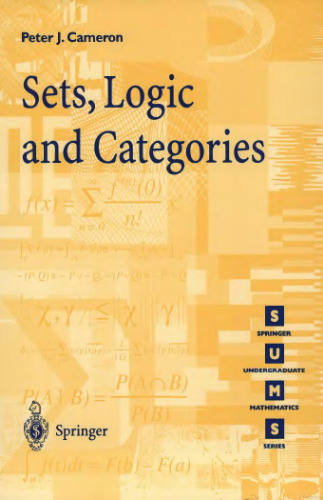 Sets, Logic and Categories