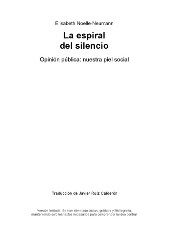 La espiral del silencio