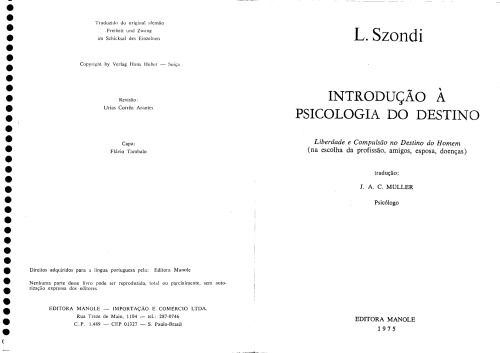 Introdução à psicologia do destino