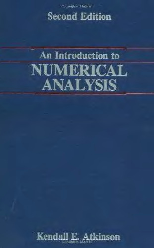 An introduction to numerical analysis