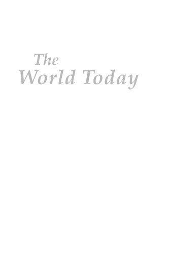 The World Today: Current Problems and Their Origins, 5th Edition